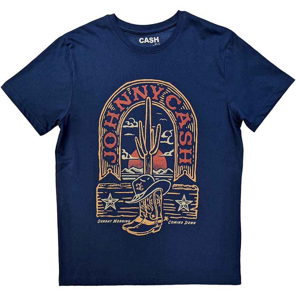 Johnny Cash Sunday Morning [T-Shirt] - Rock Band Apparel