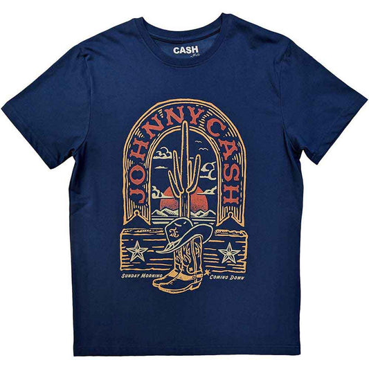 Johnny Cash Sunday Morning [T-Shirt] - Rock Band Apparel