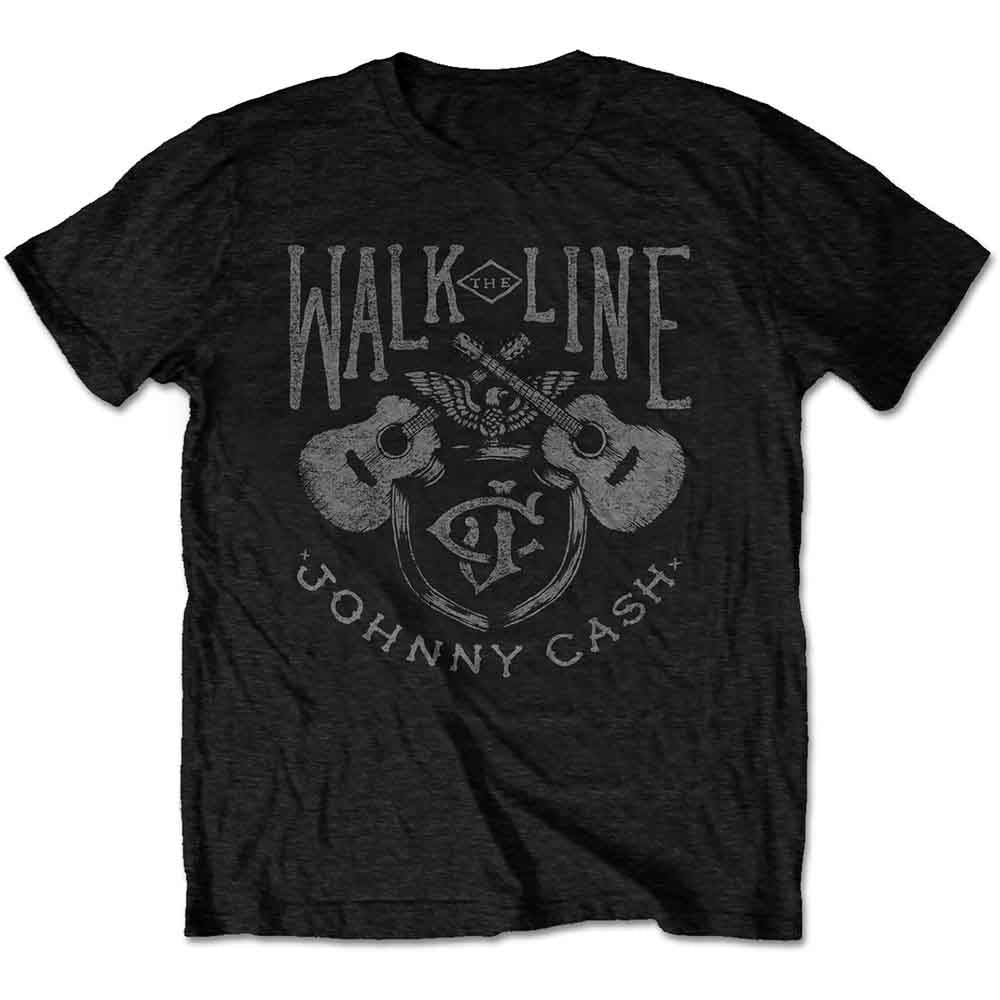 Johnny Cash Walk The Line [T-Shirt] - Rock Band Apparel