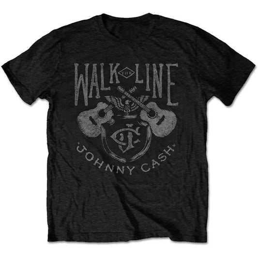 Johnny Cash Walk The Line [T-Shirt] - Rock Band Apparel