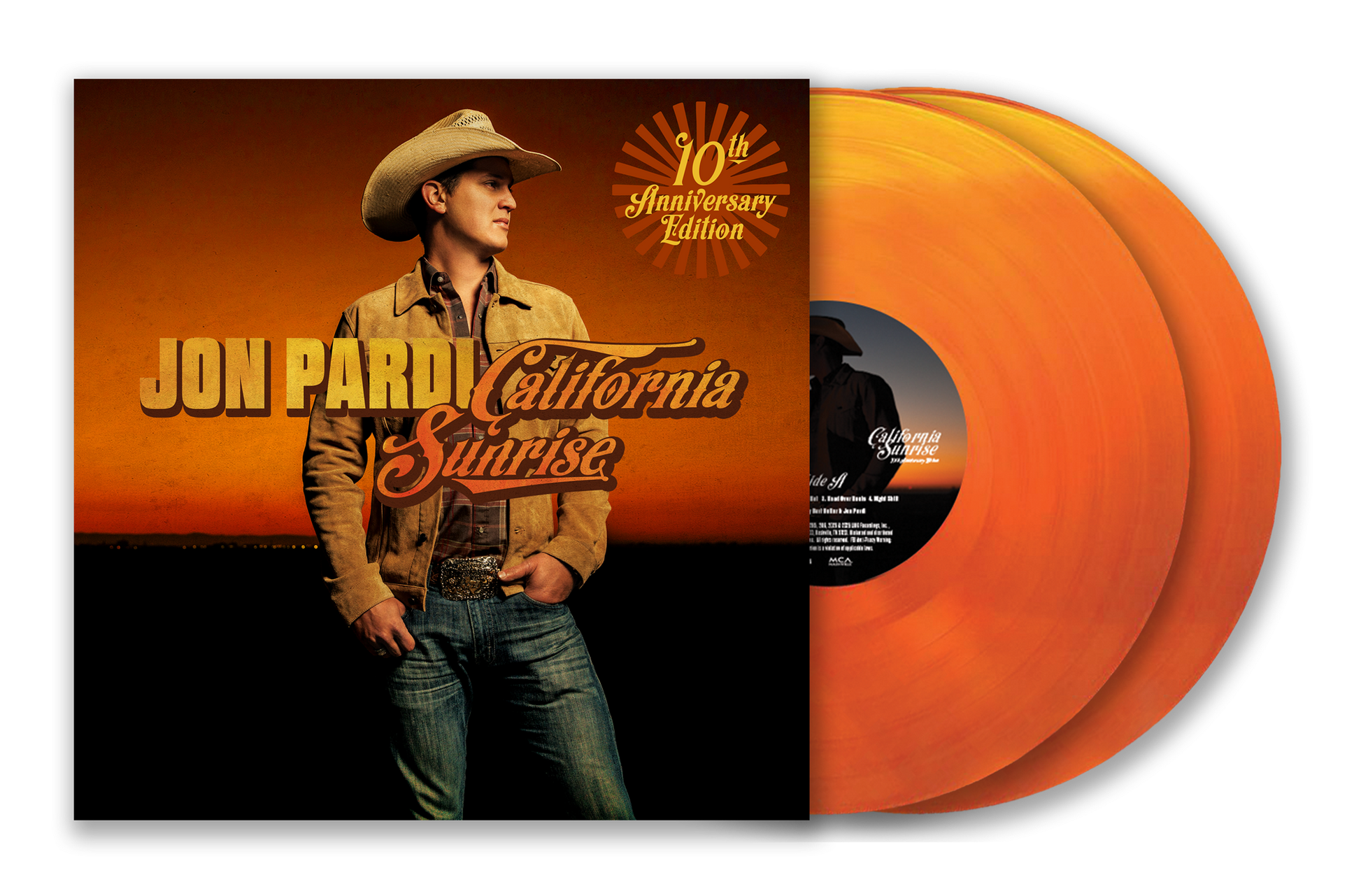 Jon Pardi - California Sunrise (10Th Anniversary Edition) [Sunrise] [2LP] [Vinyl]