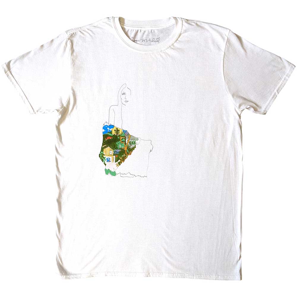 Joni Mitchell Ladies Album [T-Shirt] White