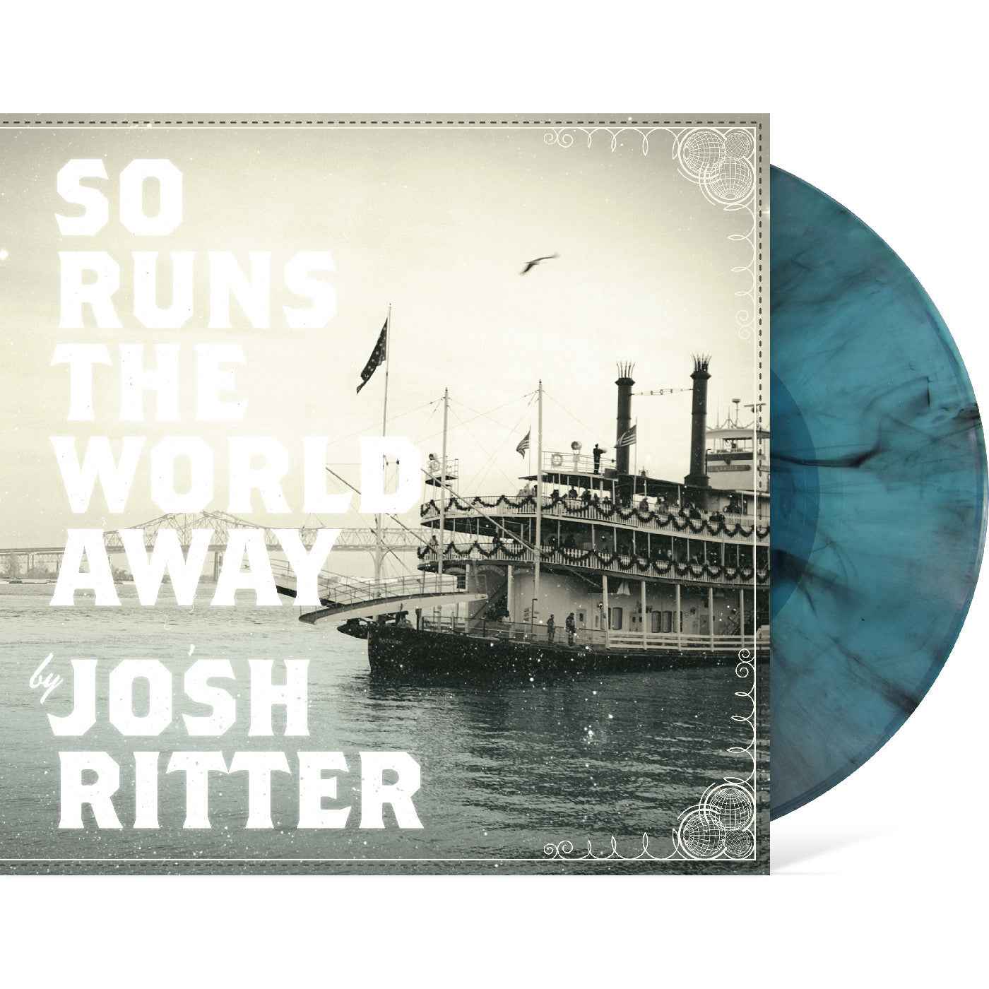 Josh Ritter - So Runs The World Away (Seaglass With Black Swirl Vinyl) [Vinyl]