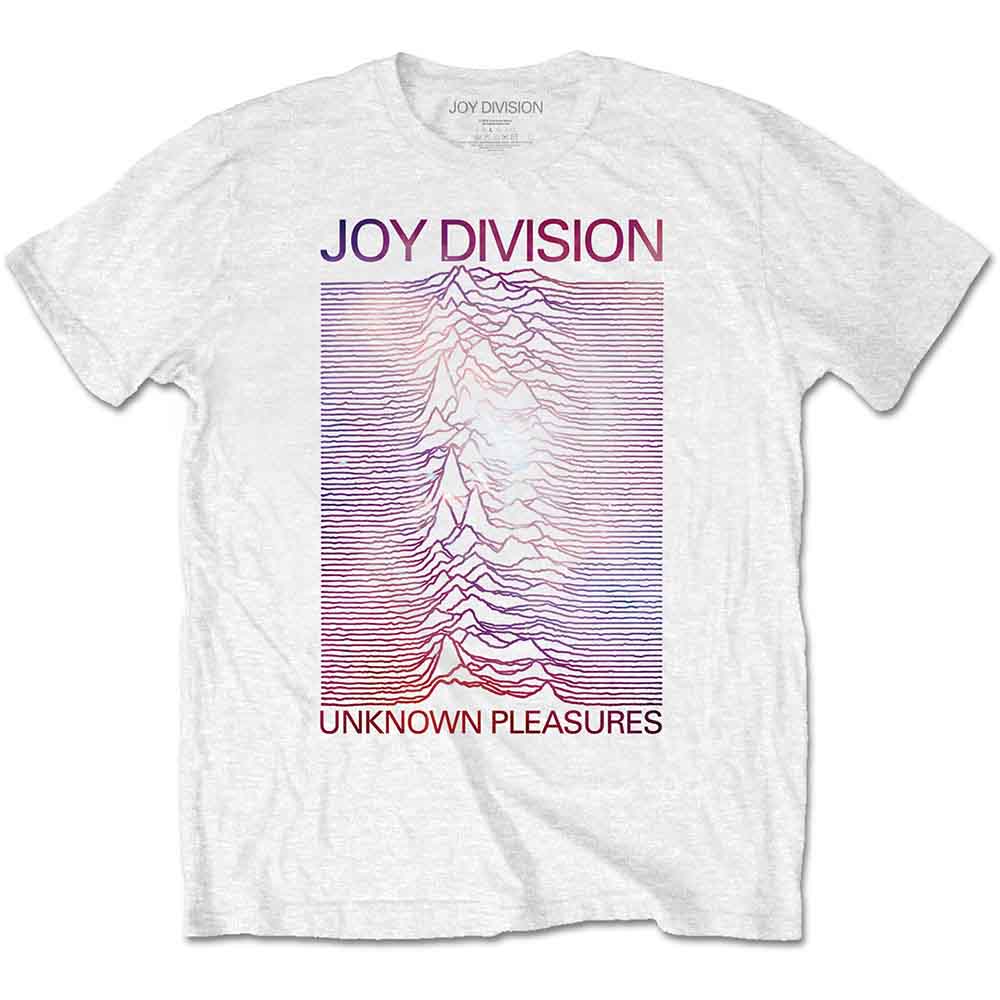 Joy Division Space - Unknown Pleasures Gradient [T-Shirt] - Rock Band Apparel