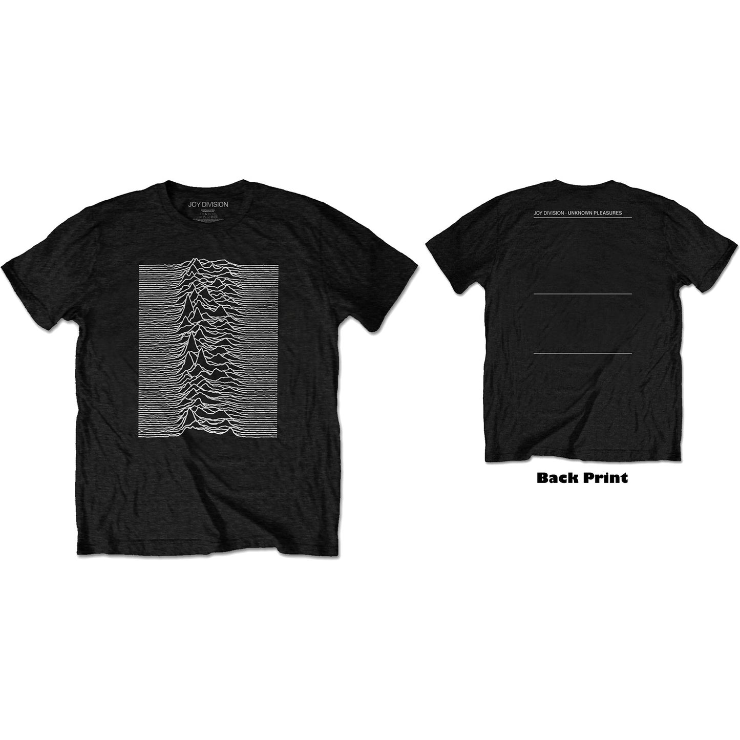 Joy Division Unknown Pleasures [T-Shirt] black