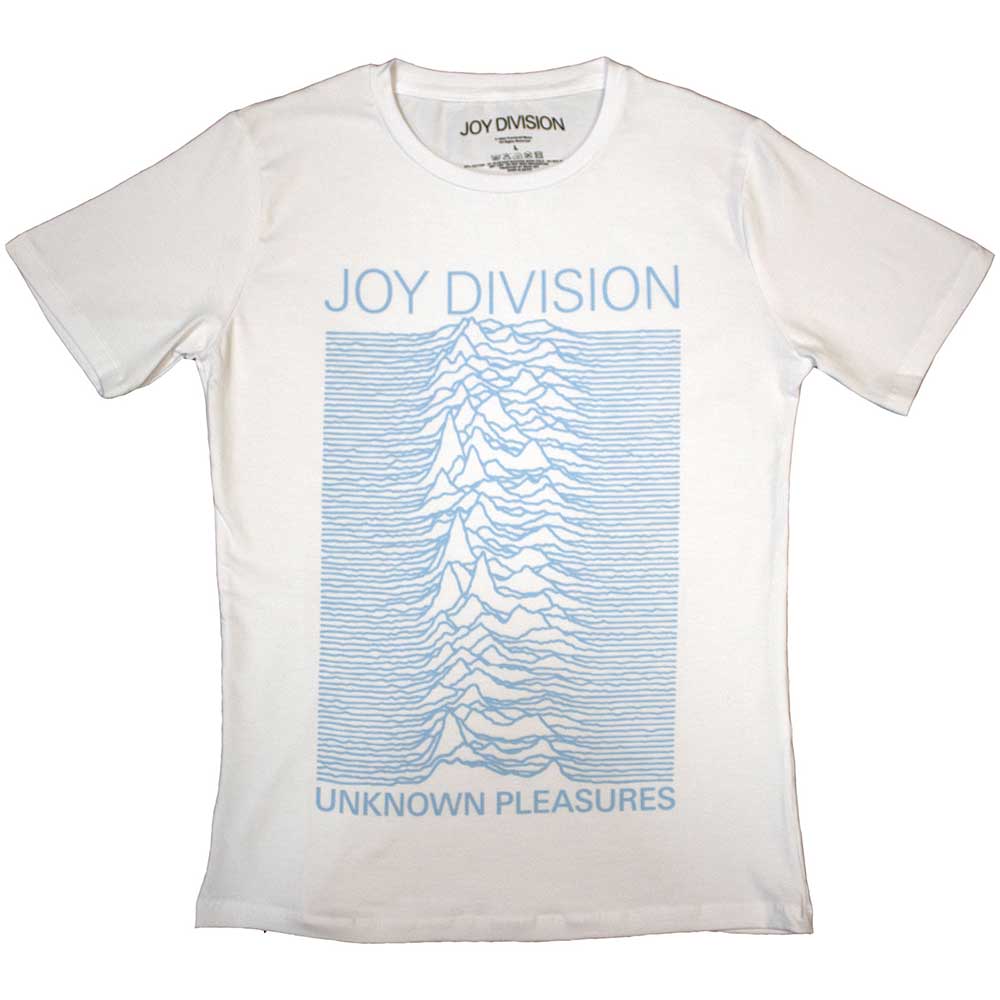 Joy Division Unknown Pleasures FP [T-Shirt] White