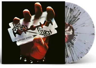 Judas Priest - British Steel (Limited Edition, Black & White Splatter Colored Vinyl) [Import] [Vinyl]