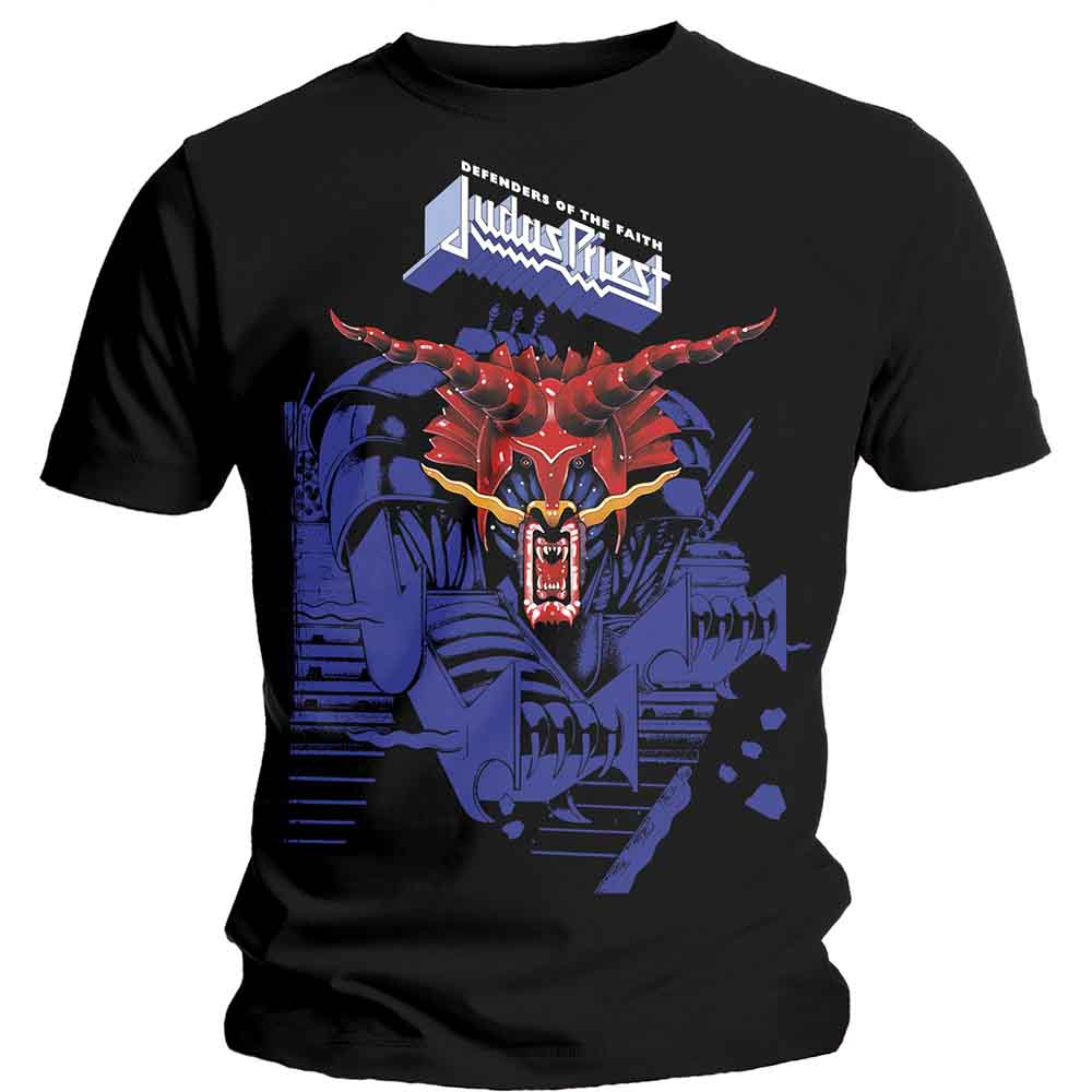 Judas Priest Defenders Blue [T-Shirt] - Rock Band Apparel