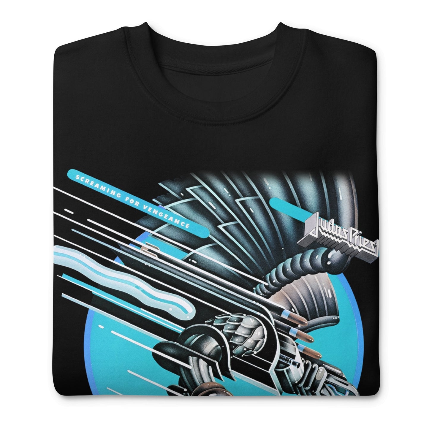 Judas Priest - Neon Screaming Jumbo Print Sweatshirt