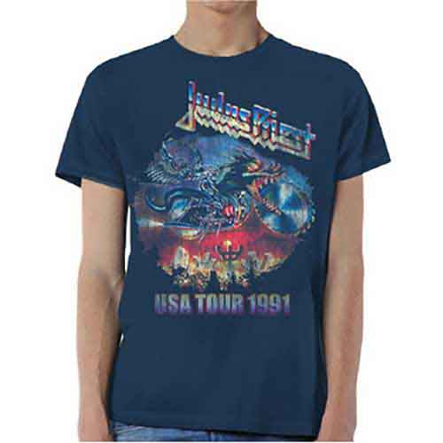 Judas Priest Painkiller US Tour 91 [T-Shirt] - Rock Band Apparel