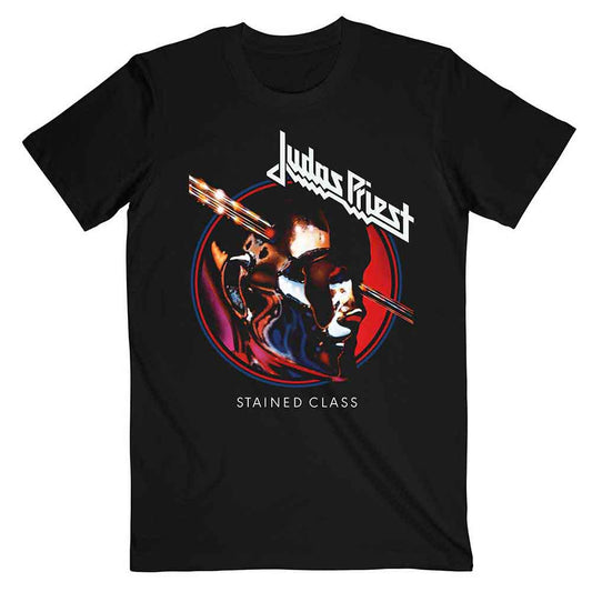 Judas Priest Stained Class Album Circle [T-Shirt] - Rock Band Apparel