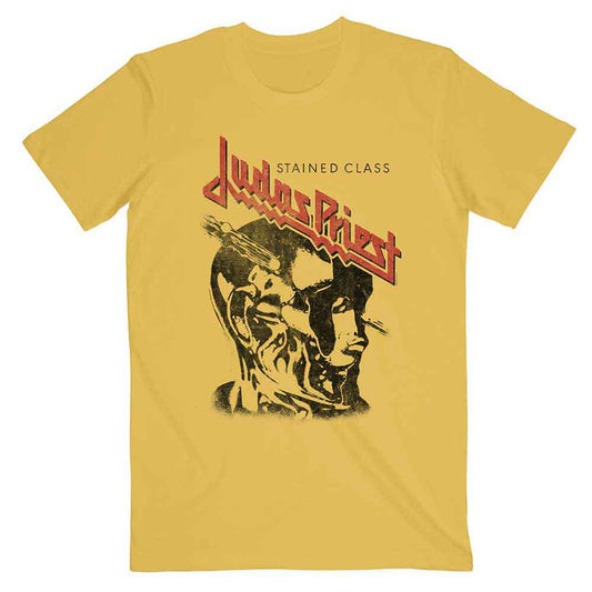 Judas Priest Stained Class Vintage Head [T-Shirt] - Rock Band Apparel