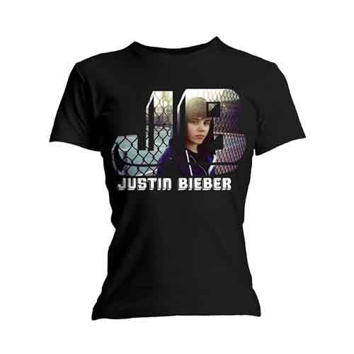 Justin Bieber Photo Black [T-Shirt] - Rock Band Apparel