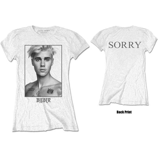Justin Bieber Sorry Ladies [T-Shirt] - Rock Band Apparel