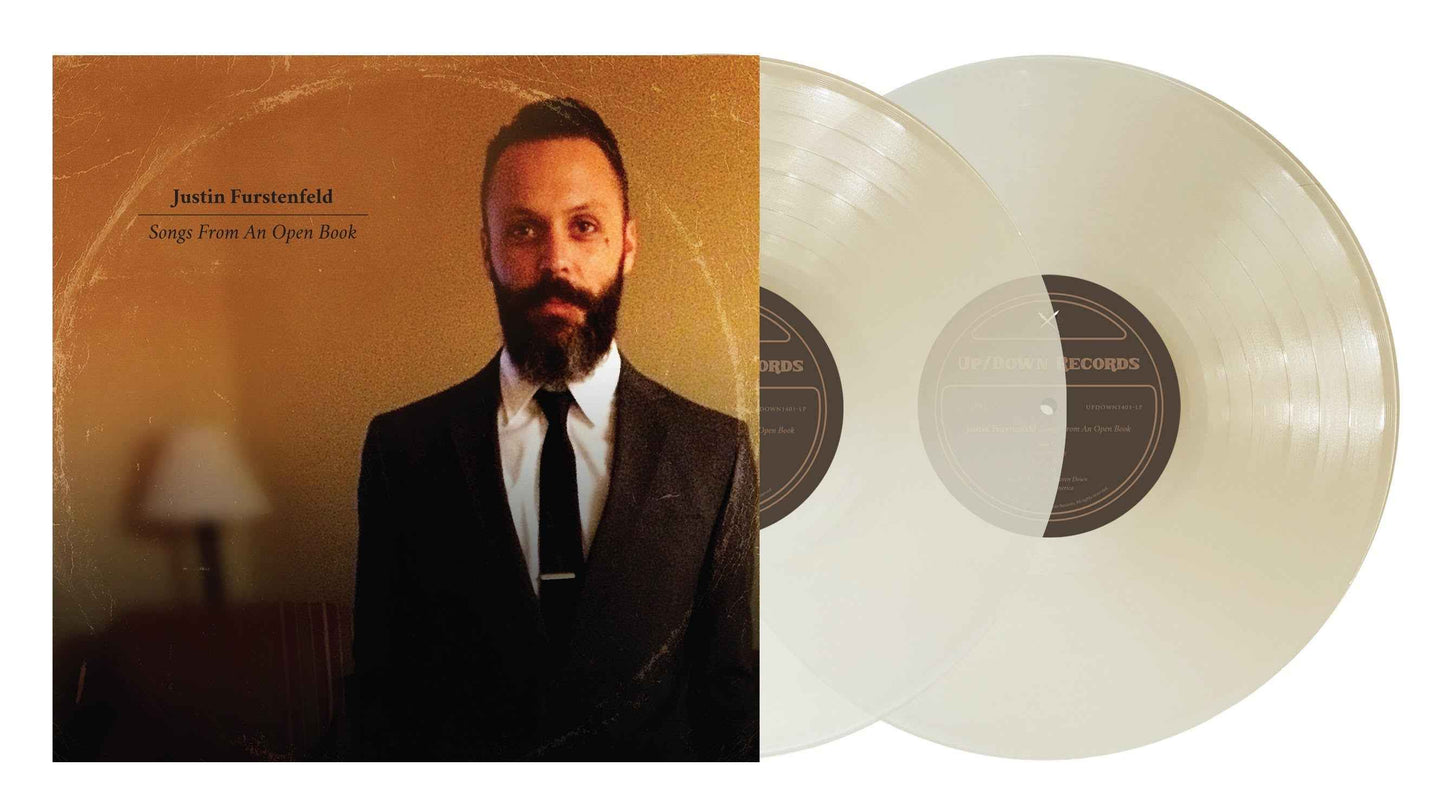 PRE-ORDER Justin Furstenfeld - Songs From An Open Book (Indie Exclusive) [Milky Clear Vinyl] [2LP] [Vinyl]