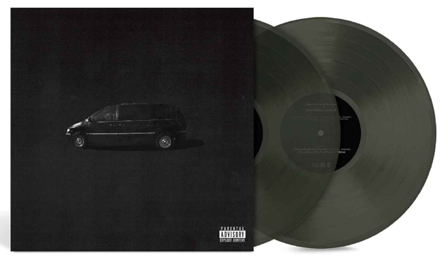 Kendrick Lamar - Good Kid M.A.A.D City [Explicit Content] (Limited Edition, "Black Ice" Colored Vinyl with Alternate Cover) [Import] (2 Lp) [Vinyl]