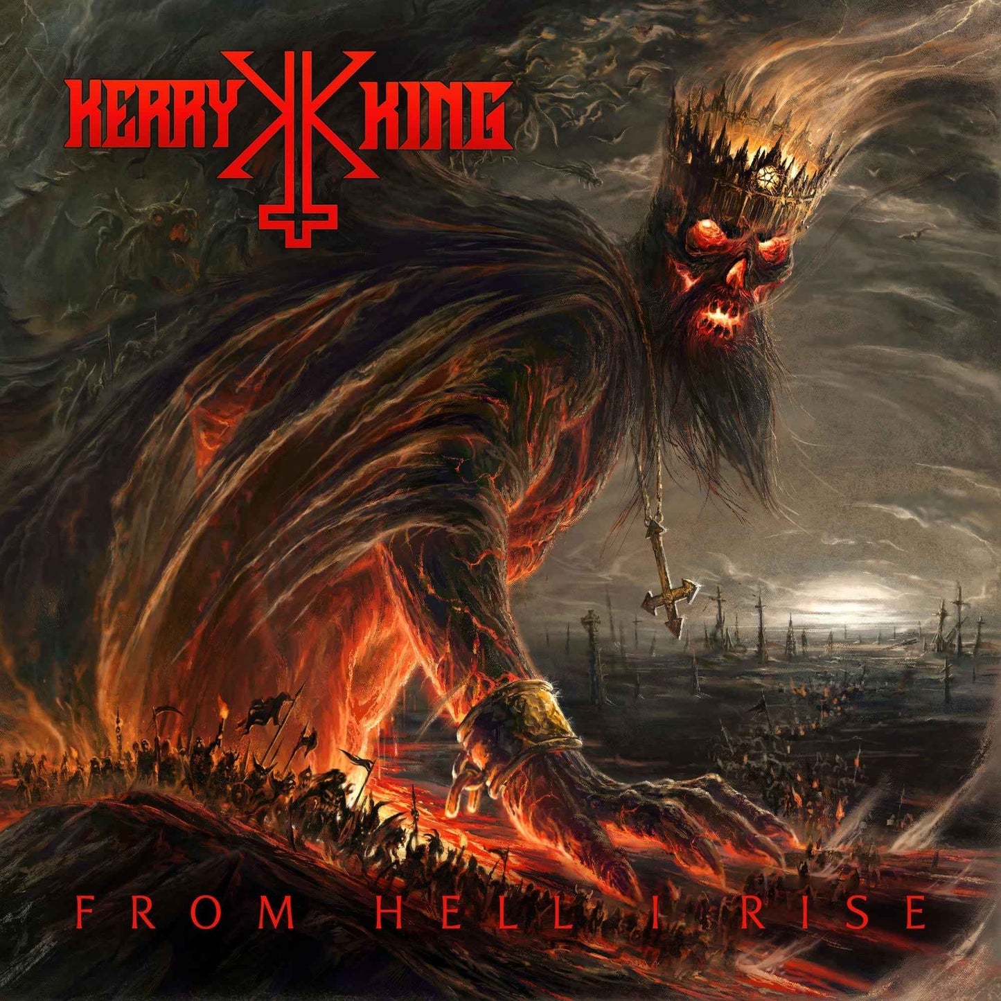 Kerry King - From Hell I Rise: Extended Deluxe Edition [Toxic Orange Marbled & Black] [2LP] [Vinyl]