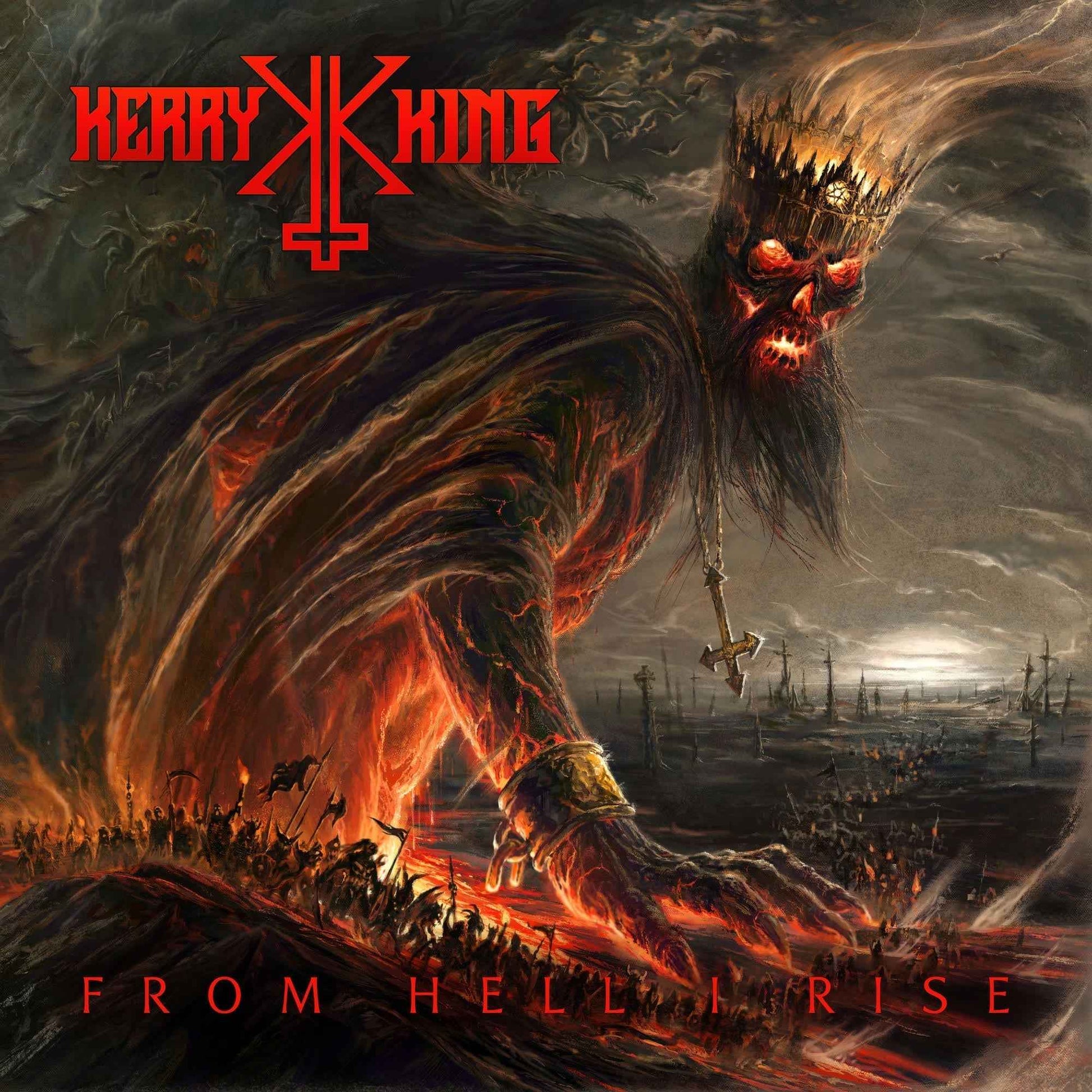 Kerry King - From Hell I Rise: Extended Deluxe Edition [Toxic Orange Marbled & Black] [2LP] [Vinyl]
