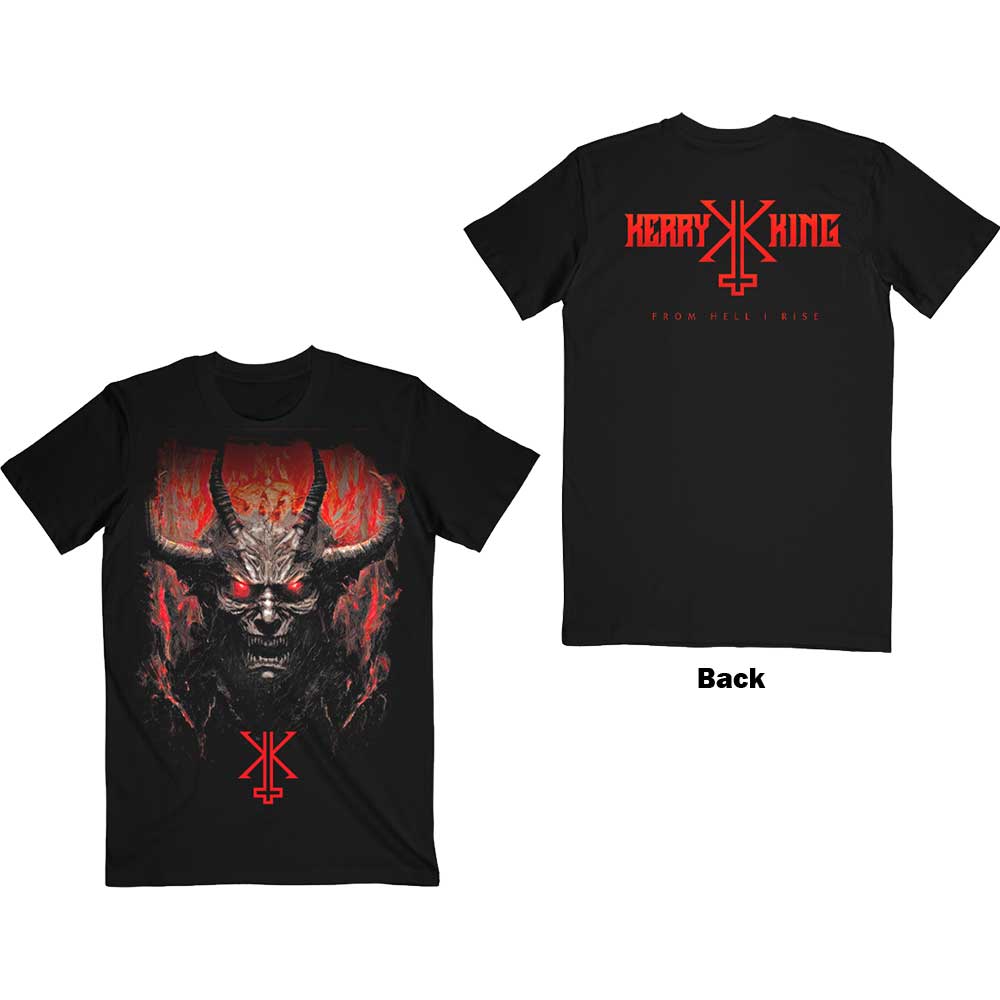 Kerry King From Hell I Rise F&B [T-Shirt] - Rock Band Apparel