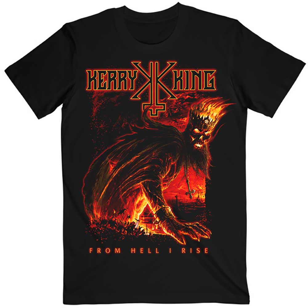 Kerry King From Hell I Rise Hell King [T-Shirt] Black