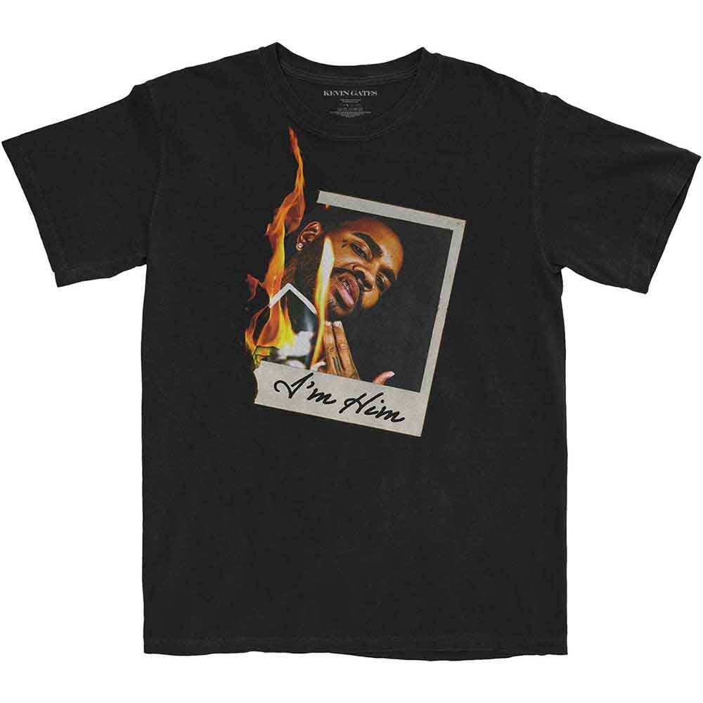 Kevin Gates Polaroid Flame [T-Shirt] - Rock Band Apparel