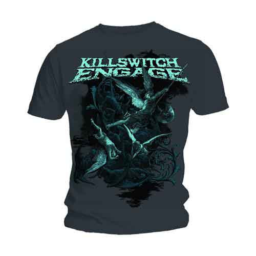 Killswitch Engage Engage Battle [T-Shirt] Grey