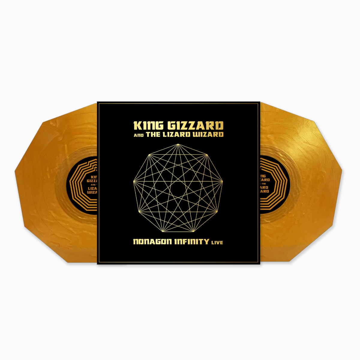 Nonagon Infinity Live (Indie Exclusive, Gold Nugget Nonagon-Shaped Colored Vinyl, Limited Edition, Gatefold LP Jacket) (2 Lp) [Vinyl]
