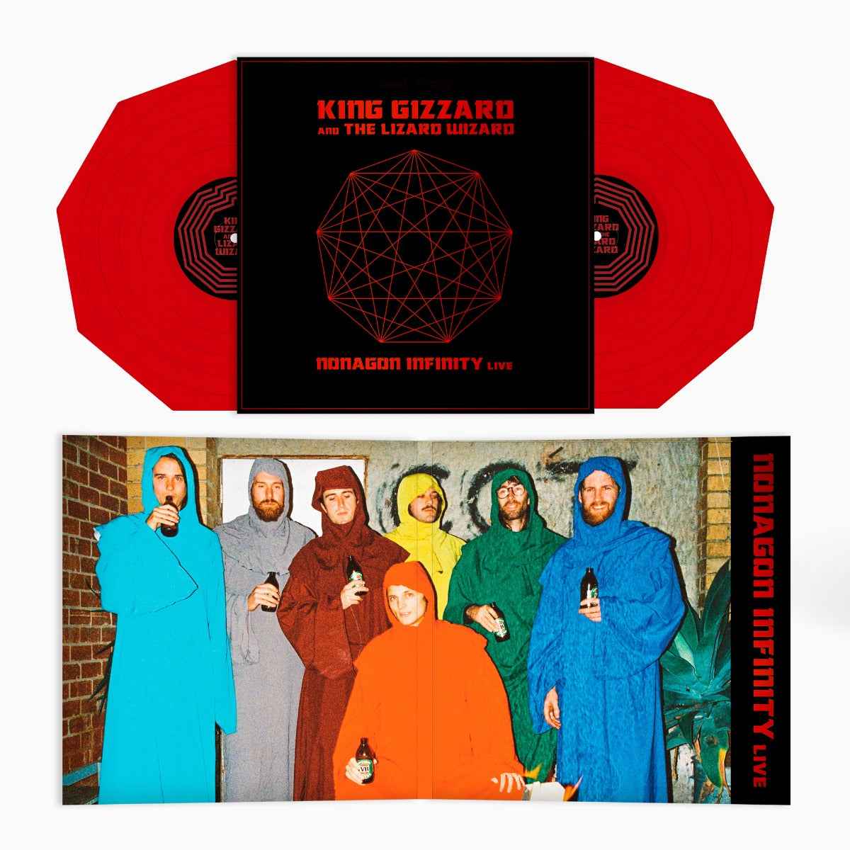 Nonagon Infinity Live (Indie Exclusive, Red Colored Vinyl, Limited Edition) (2 Lp's) [Vinyl]