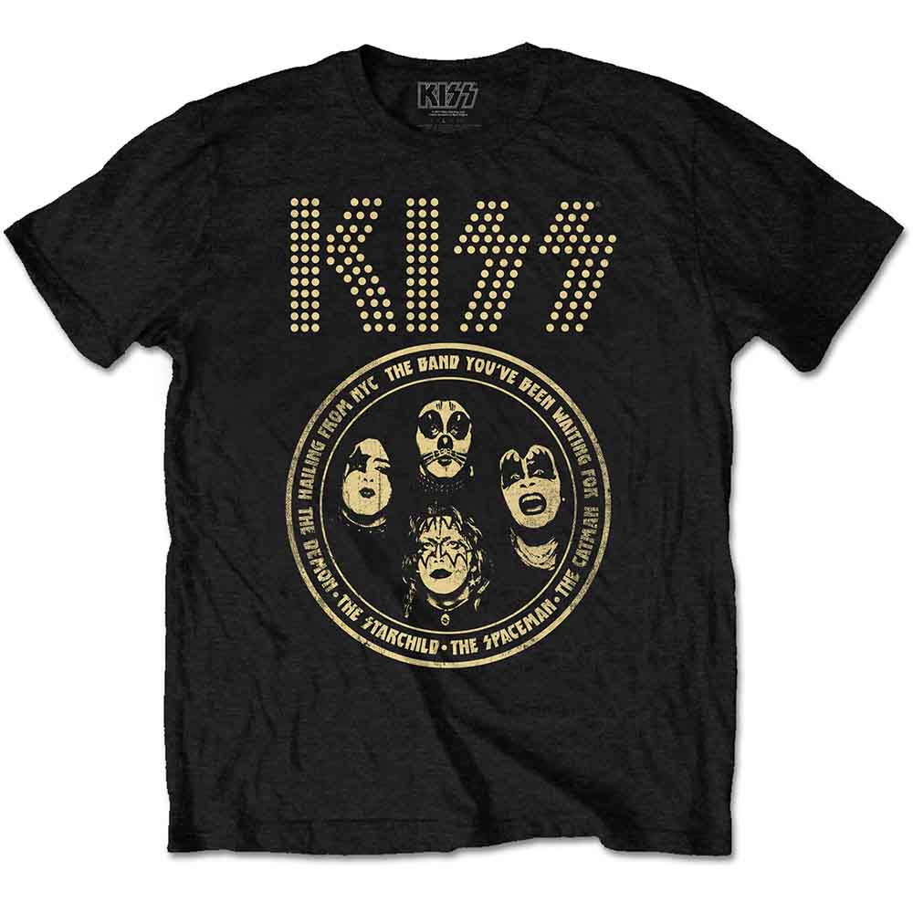 Kiss Band Circle [T-Shirt] - Rock Band Apparel