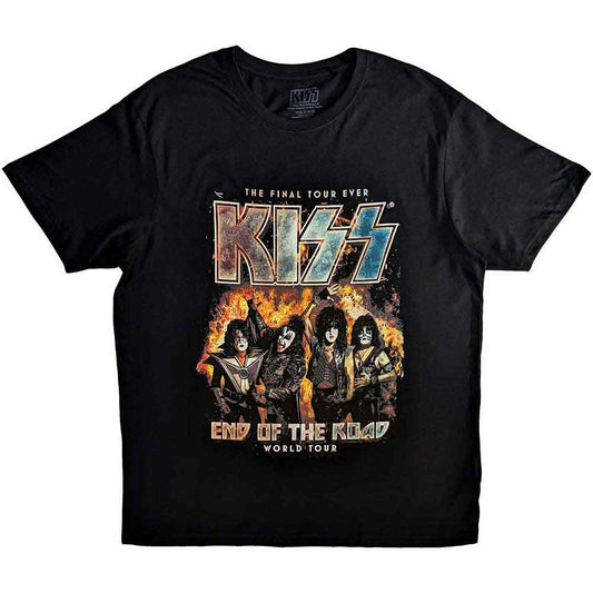 Kiss End Of The Road Final Tour [T-Shirt] - Rock Band Apparel