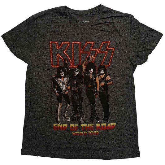 Kiss End of the Road Tour [T-Shirt] Black, Grey