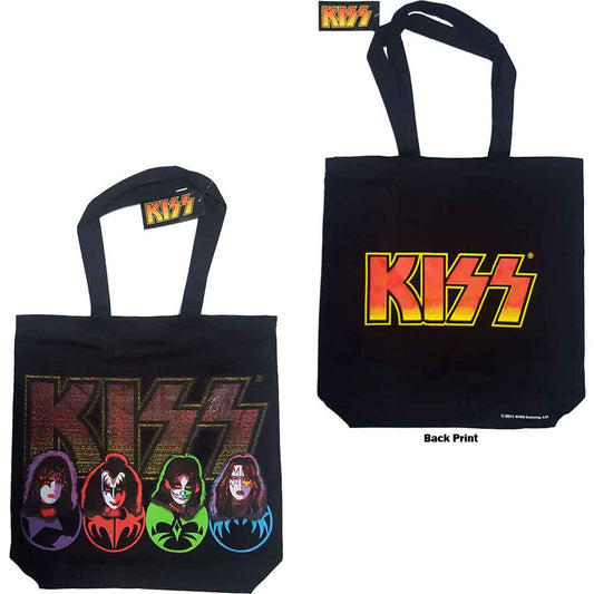 Kiss Faces & Logo [Bag] Multicolour