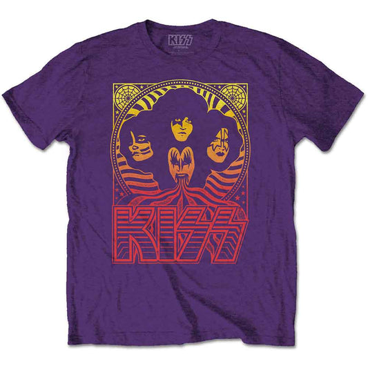 Kiss Gradient Group [T-Shirt] - Rock Band Apparel