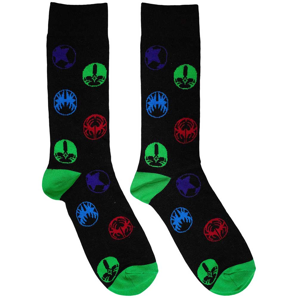 Kiss Icons [Socks] Black