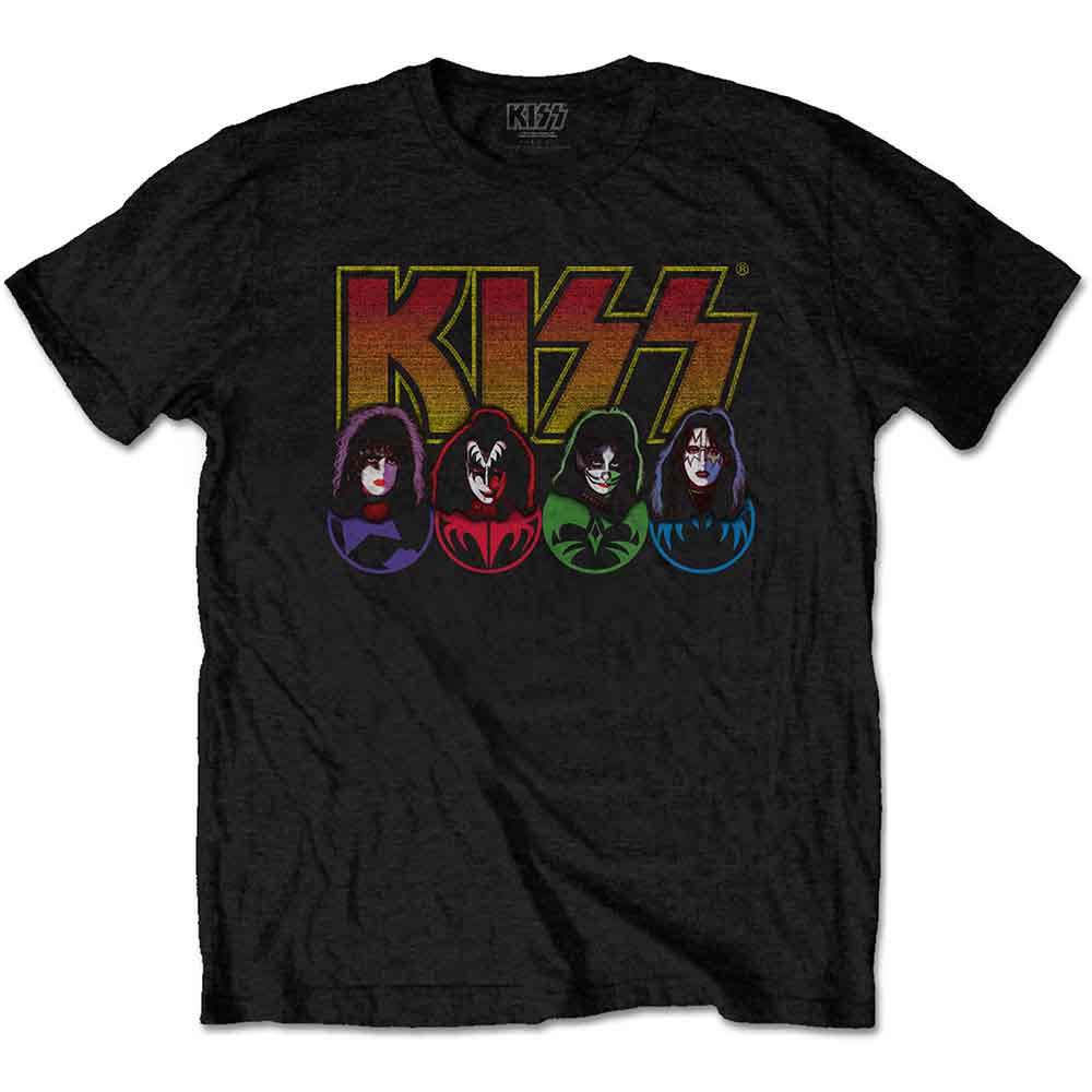 Kiss Logo, Faces & Icons [T-Shirt] - Rock Band Apparel
