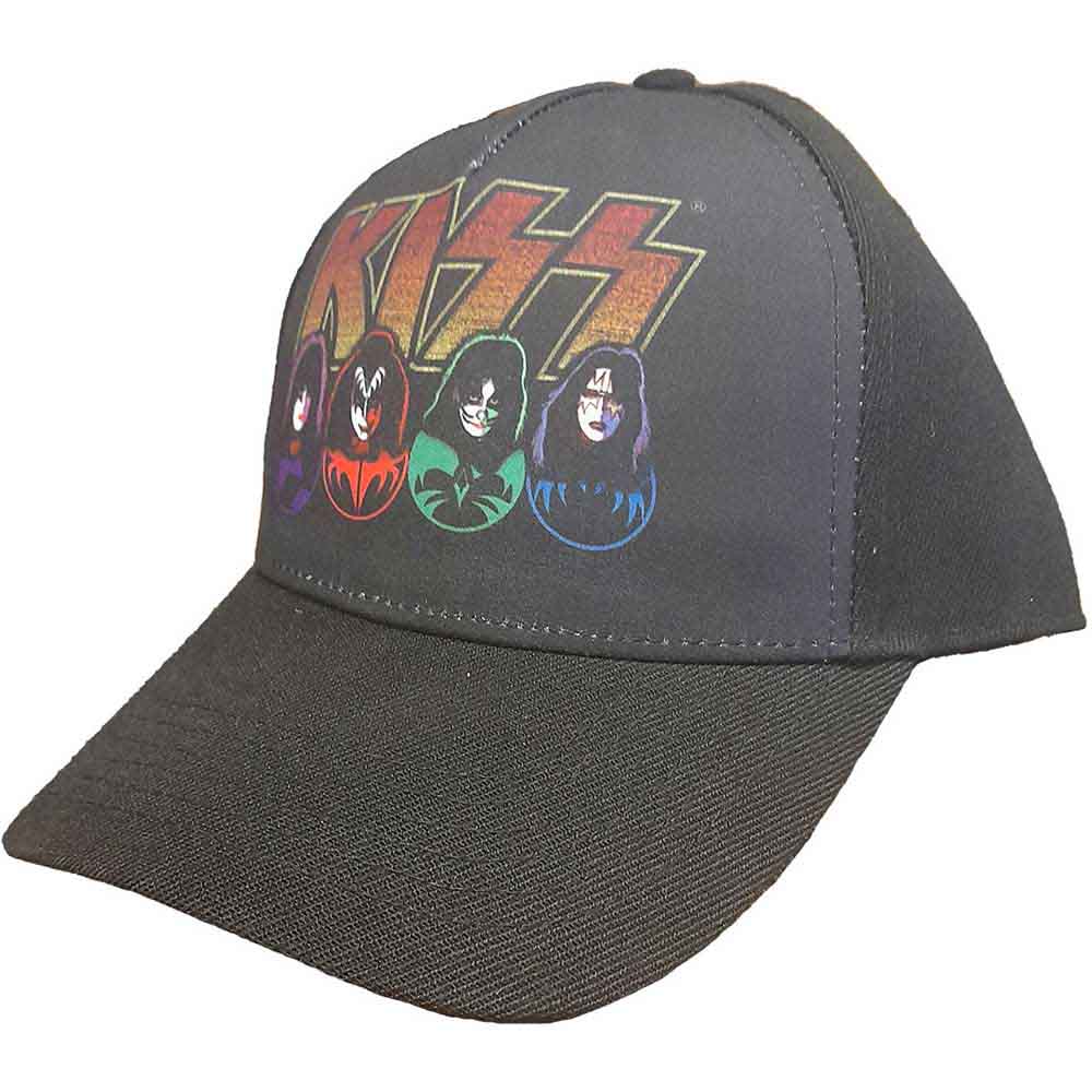 Kiss Logo - Faces & Icons [Hat] - Rock Band Apparel