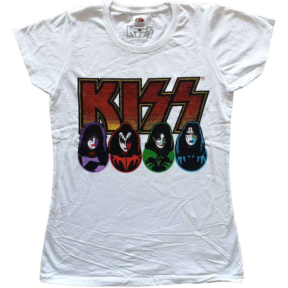 Kiss Logo, Faces & Icons [T-Shirt] - Rock Band Apparel