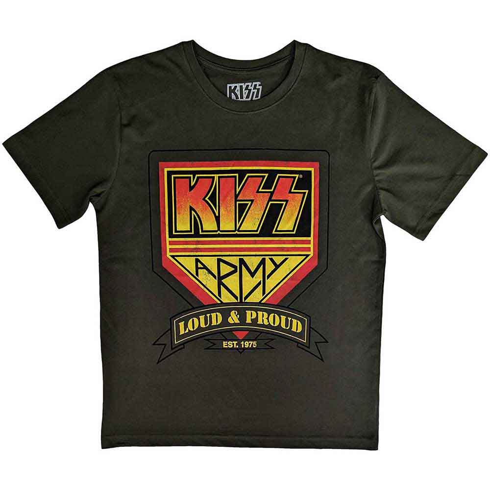 Kiss Loud & Proud [T-Shirt] Green