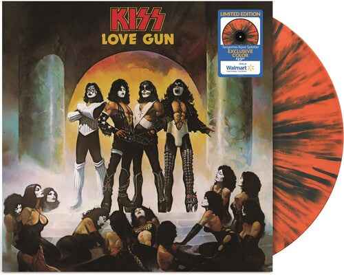 Kiss - Love Gun (Limited Edition, Tangerine/ Aqua Splatter Colored Vinyl) [Vinyl]