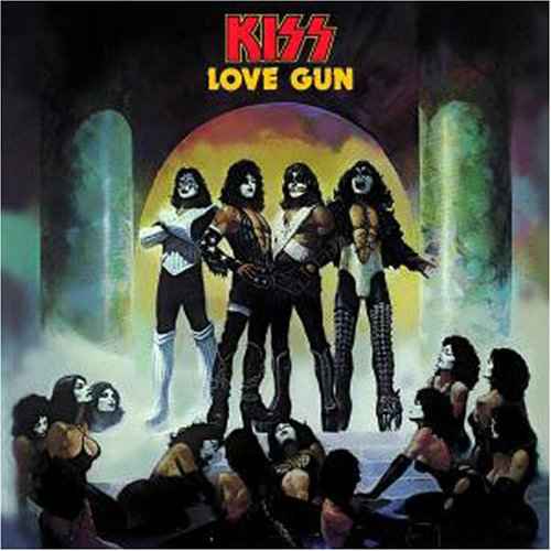 Kiss - Love Gun (Limited Edition, Tangerine/ Aqua Splatter Colored Vinyl) [Vinyl]