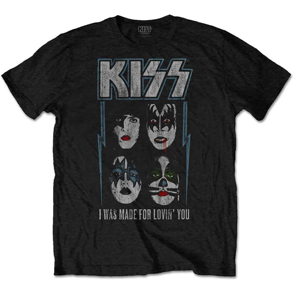Kiss Made For Lovin' You [T-Shirt] - Rock Band Apparel