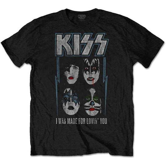 Kiss Made For Lovin' You [T-Shirt] - Rock Band Apparel
