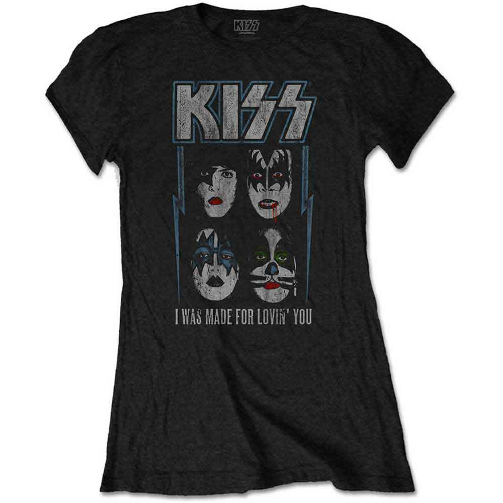 Kiss Made For Lovin' You [T-Shirt] - Rock Band Apparel