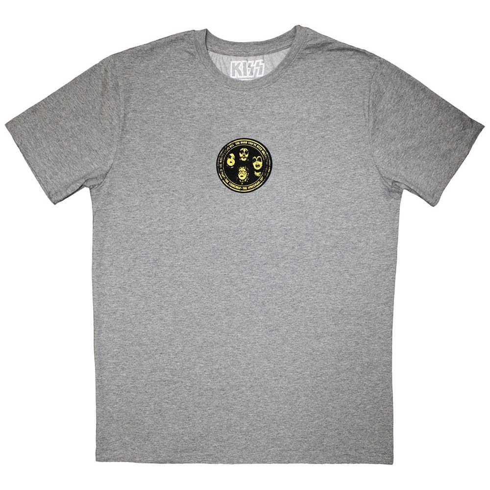 Kiss Mini Hailing From NYC Logo [T-Shirt] Grey