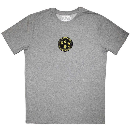 Kiss Mini Hailing From NYC Logo [T-Shirt] Grey