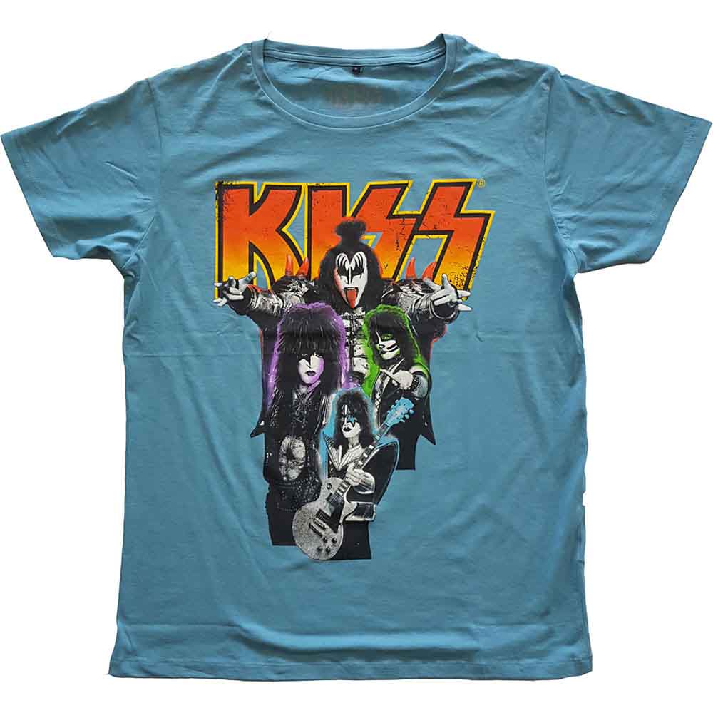 Kiss Neon Band [T-Shirt] - Rock Band Apparel