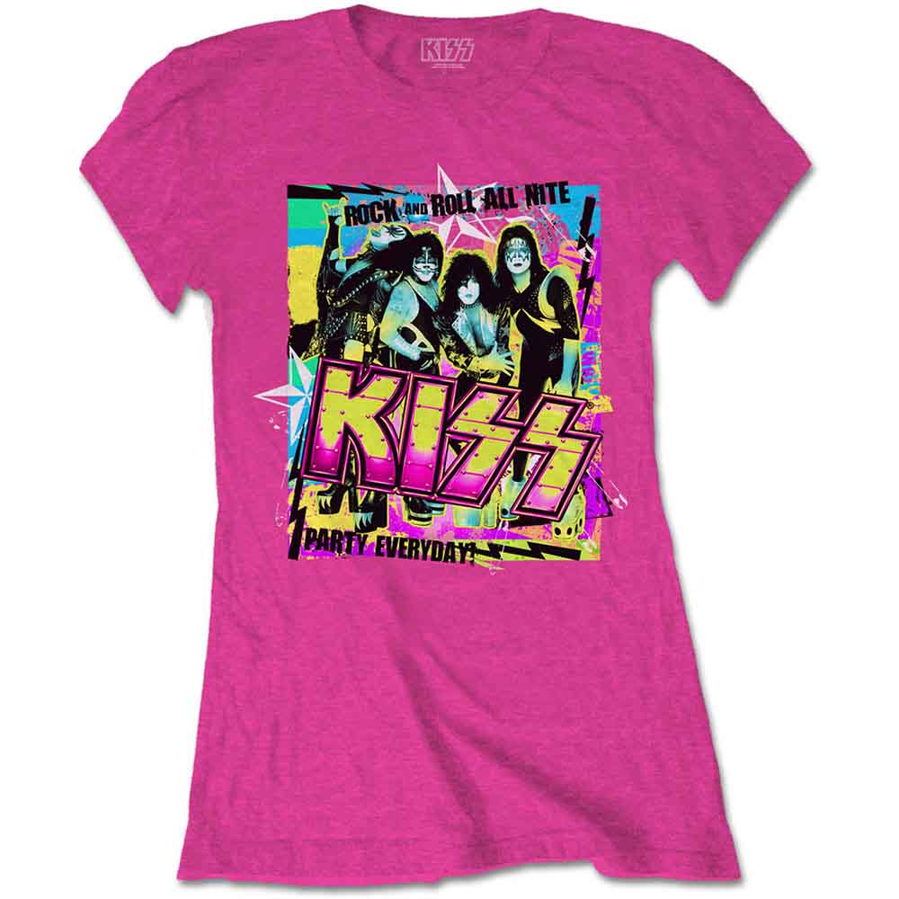Kiss Party Every Day [T-Shirt] - Rock Band Apparel