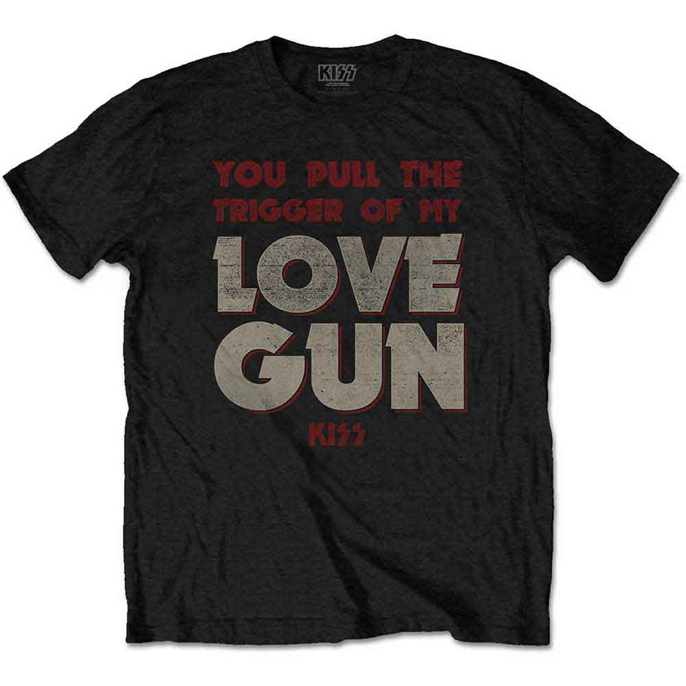 Kiss Pull The Trigger [T-Shirt] - Rock Band Apparel