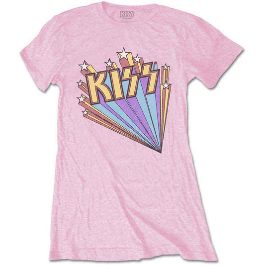 Kiss Stars [T-Shirt] Pink