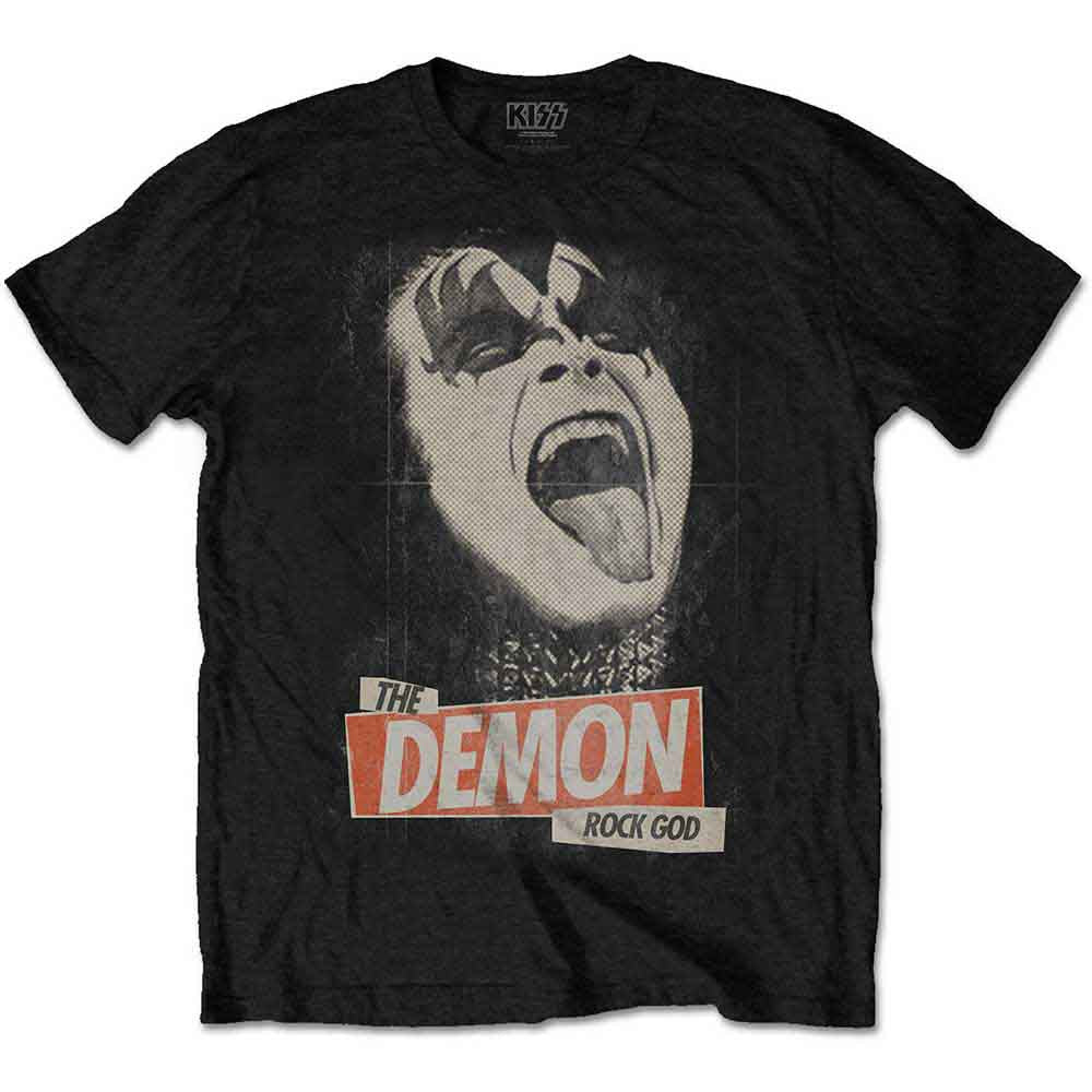 Kiss The Demon Rock [T-Shirt] - Rock Band Apparel